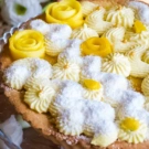 Mango-kokos tart